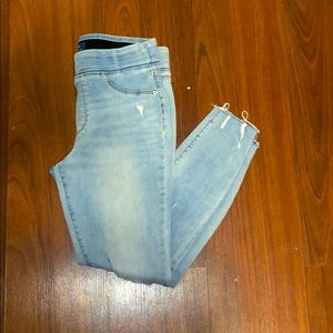 Elastic Waistband Jeans